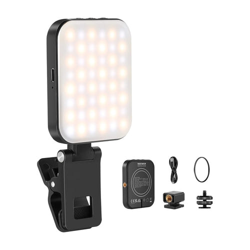 Neewer - Lumière selfie magnétique BL48B compatible MagSafe (48 LED) : vue ensemble