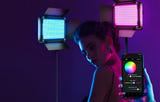 Neewer 660 PRO RGB - reglage des couleurs depuis l'application mobile