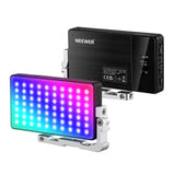 Neewer - Panneau LED SL90 Pro RGB 12 W (2500 à 10000 K, 18 effets) : arrière