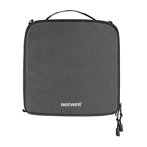 Neewer - Pochette de protection NB-PT à 7 compartiments (28 × 28 × 16 cm) : vue ensemble