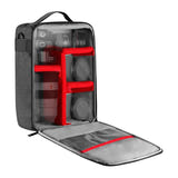 Neewer - Sac photo NW140S pour hybride et 4 objectifs (nylon imperméable) : intérieur