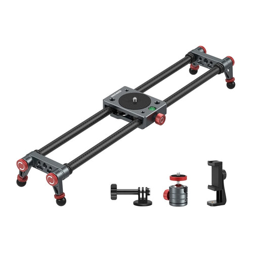 Neewer - Slider caméra CS1M en fibre de carbone (40 cm) : vue ensemble