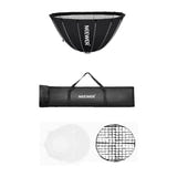Neewer - Softbox parabolique SF120Q 120 cm (grille, 2 diffuseurs, Bowens) : détail
