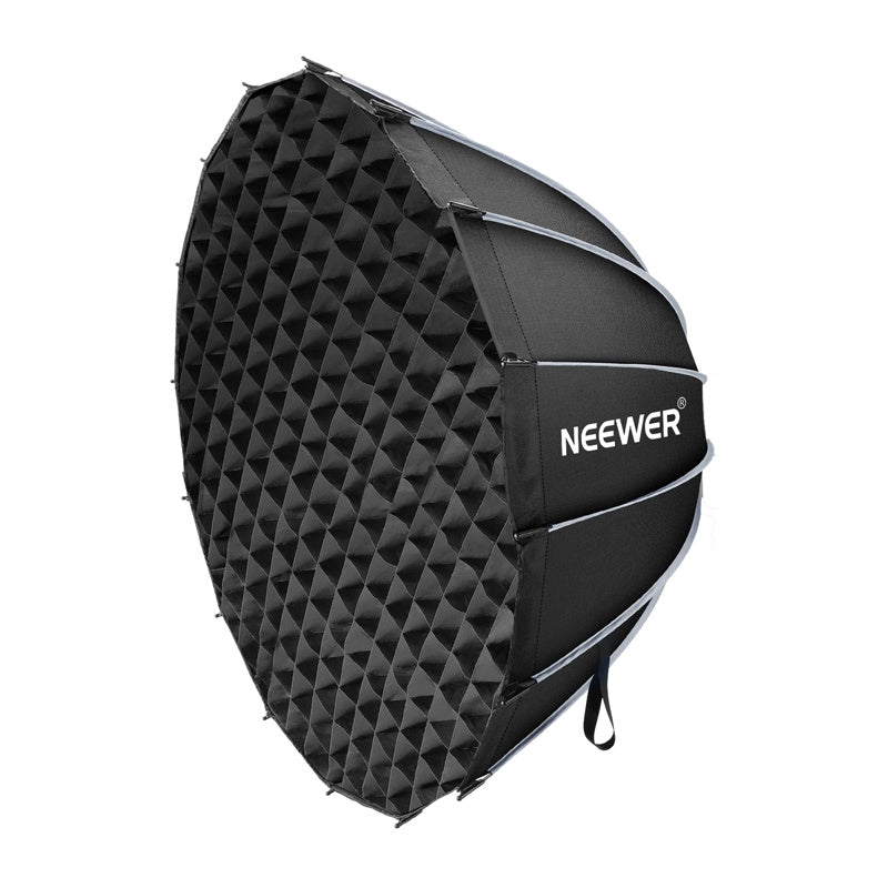 Neewer - Softbox parabolique SF120Q 120 cm (grille, 2 diffuseurs, Bowens) - visuel 1