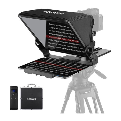 Neewer - Téléprompteur X12 II de 12 pouces (télécommande RT113, charge 10 kg) : détail