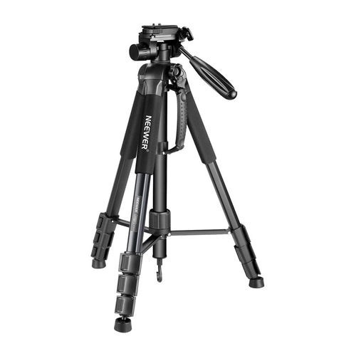 Neewer - Trépied SAB264 convertible en monopode avec tête panoramique (53 à 177 cm) : vue ensemble