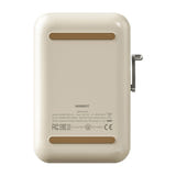 NIIMBOT B21 Pro - Imprimante d'étiquettes thermique portable (crème) : batterie USB-C