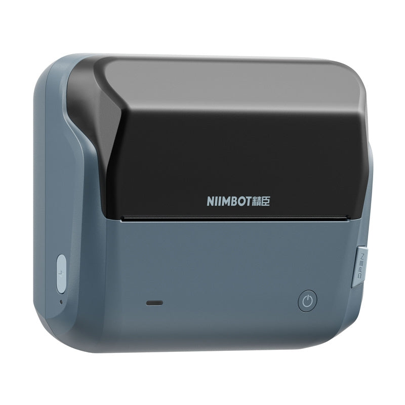NIIMBOT B4 - imprimante d'étiquettes grand format bleue - visuel 1