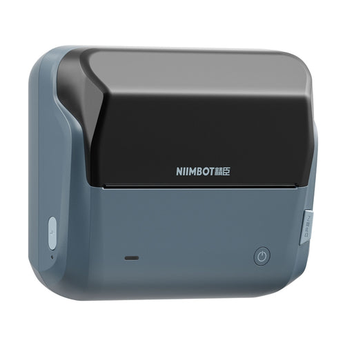 NIIMBOT B4 - imprimante d'étiquettes grand format bleue