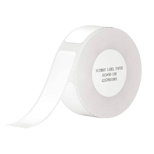 NIIMBOT - 130 étiquettes thermiques 15x50 mm pour séries D et H1S : fines
