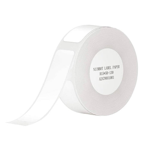 NIIMBOT - 130 étiquettes thermiques 15x50 mm pour séries D et H1S : fines
