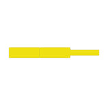 NIIMBOT - étiquettes thermiques jaunes pour câbles 12,5 x 109 mm, 65 pièces : marquage