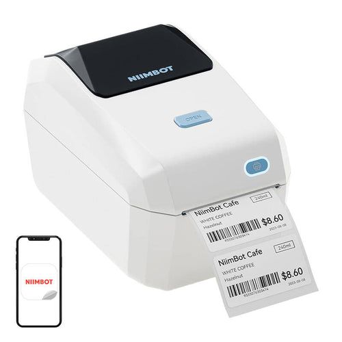 NIIMBOT K3 - Imprimante d'étiquettes thermique portable (crème)