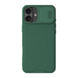 Nillkin CamShield Pro - coque avec cache objectif coulissant pour iPhone 16 Plus, vert - visuel 1