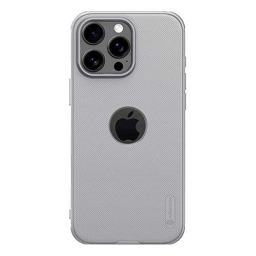 Nillkin Super Frosted Shield Pro - coque mate pour iPhone 16 Pro, gris - visuel 1