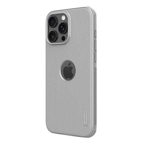 Nillkin Super Frosted Shield Pro - coque mate pour iPhone 16 Pro, gris - visuel 2