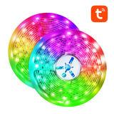 NiteBird SL3 - Ruban LED connecté RGB Wi-Fi 2 x 5 m, compatible Tuya : bande LED derrière téléviseur