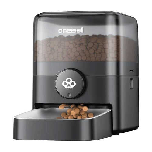 Oneisall PF05 - Distributeur automatique de croquettes 3 L sans application : face