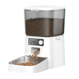 Oneisall PFD001 Pro - Distributeur de croquettes automatique blanc : profil