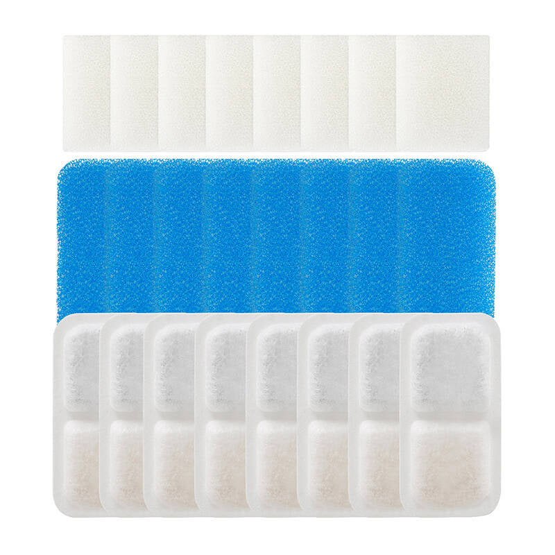 Oneisall PWF-001 - Filtres de rechange à trois couches pour fontaine - visuel 1