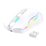 ONIKUMA CW905 - Souris gaming sans fil RGB (blanc) (vue 2)
