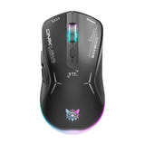 ONIKUMA CW917 - Souris gaming sans fil RGB, noire