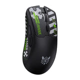 ONIKUMA DM01 - souris gaming sans fil noire, Bluetooth et 2,4 GHz : boutons latéraux