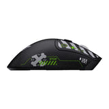 ONIKUMA DM01 - souris gaming sans fil noire, Bluetooth et 2,4 GHz : stickers antidérapants