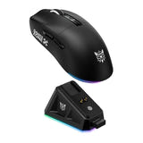 ONIKUMA DM07 - souris gaming sans fil RGB, noire - visuel 3