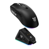 ONIKUMA DM07 - souris gaming sans fil RGB, noire - visuel 3