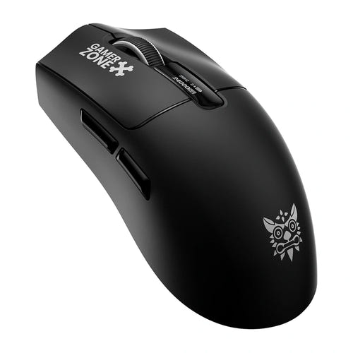 ONIKUMA DM10 - Souris gaming sans fil à écran intégré et station de charge RGB : magnétique RGB