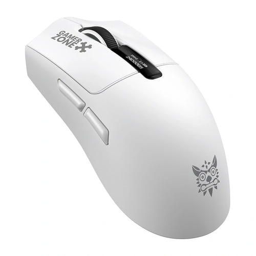 ONIKUMA DM10 - Souris gaming sans fil blanche 24 000 DPI avec écran et station de charge : RGB