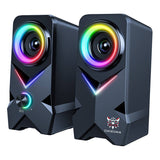 ONIKUMA L2 - Enceintes gaming 2 × 5 W RGB, USB et Bluetooth - visuel 1