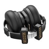 ONIKUMA GT803 - Casque gaming pliable Bluetooth 5.4 et filaire, 50 h (noir) : plié pour transport