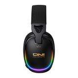 ONIKUMA GT805 - casque gaming sans fil 4 modes, 60 h d'autonomie, noir - visuel 4