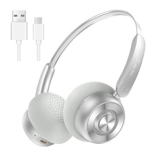 ONIKUMA GT820 - Casque gaming sans fil Bluetooth 5.4, 65 h, transducteurs 32 mm (gris)