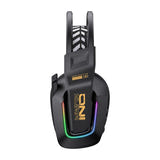 ONIKUMA GT828 - Casque gaming sans fil 2,4 GHz / Bluetooth 5.4, 55 h : arceau coussinets respirants