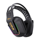 ONIKUMA GT828 - Casque gaming sans fil 2,4 GHz / Bluetooth 5.4, 55 h : molette commandes écouteur