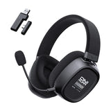 ONIKUMA GT839 - Casque gaming pro 3 modes, adaptateurs 2,4 GHz USB-A et USB-C, 176 g (vue 1)
