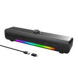 ONIKUMA L16 - Enceinte gaming Bluetooth 5.3 2 × 5 W, noir - visuel 2