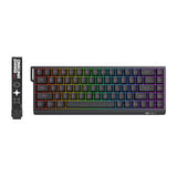 ONIKUMA MT603 - Clavier gaming 68 touches ARGB hot-swap, noir