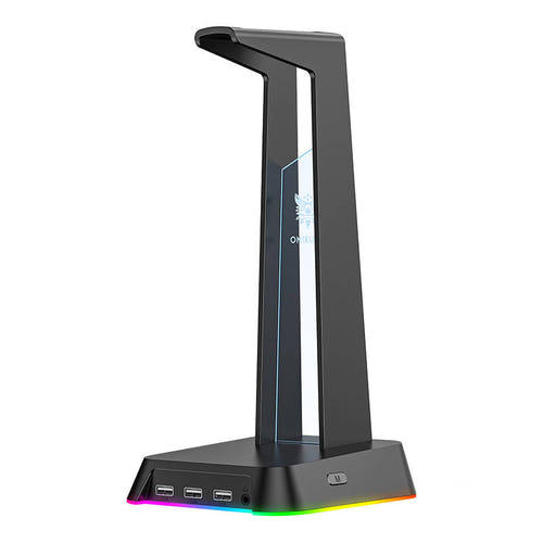 ONIKUMA ST-2 - Support casque RGB avec hub 3 ports USB 2.0, noir - visuel 1