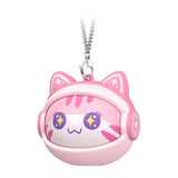 ONIKUMA TX603 - Écouteurs sans fil Bluetooth 5.4 à boîtier personnalisable, rose - visuel 2