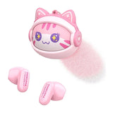 ONIKUMA TX603 - Écouteurs sans fil Bluetooth 5.4 à boîtier personnalisable, rose - visuel 3