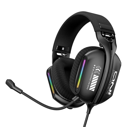 ONIKUMA X12 - Casque gaming filaire 40 mm RGB avec micro flexible 360° (vue 1)