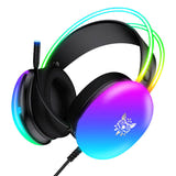 ONIKUMA X25 - Casque gaming filaire mousse à mémoire de forme, noir : télécommande en ligne x25