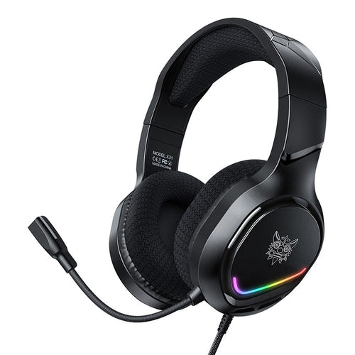 ONIKUMA X31 - casque gaming filaire RGB avec micro pivotant - visuel 1
