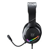 ONIKUMA X31 - casque gaming filaire RGB avec micro pivotant - visuel 5