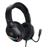 ONIKUMA X31 - casque gaming filaire RGB avec micro pivotant - visuel 2