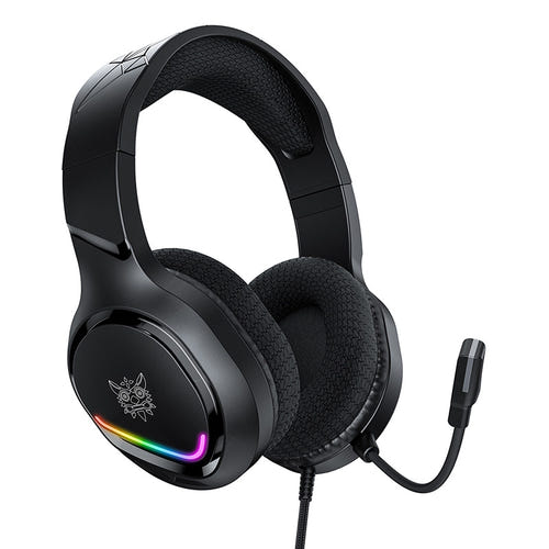 ONIKUMA X31 - casque gaming filaire RGB avec micro pivotant - visuel 2